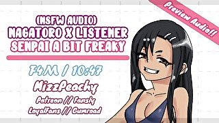 Nagatoro x Listener (Senpai a bit Freaky) - F4M