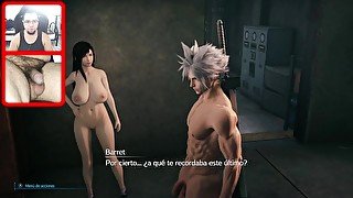 FINAL FANTASY 7 REMAKE NUDE EDITION COCK CAM GAMEPLAY #12