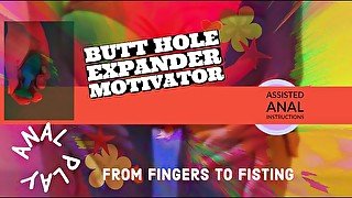 The Energetic Sissy Bottom Butt Hole expand Motivator