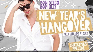 Dom Ully & Don Diego in New Year's Hangover - SexLikeReal Gay