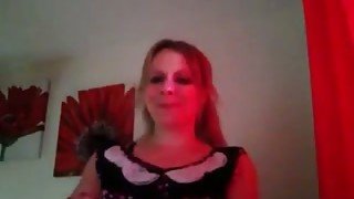 Short haired mature housewife worked for me on webcam and striped