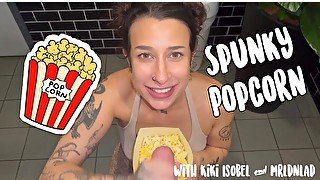 SPUNKY POPCORN at the cinema with Kiki Isobel