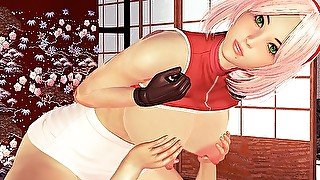 Naruto Sakura big boobs girl fucked (3D Hentai)