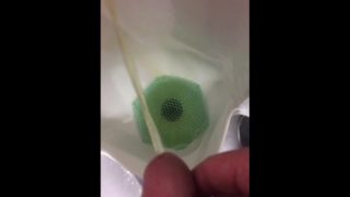 Urinal Spy Cam finally caught this guy jerking/cumming at work on paid time