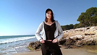 Gorgeous French Teen Talks About Her Time With A Handsome Stud - HotEuroGirls