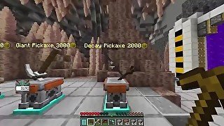 I can buy new Pickaxes in Minecraft!