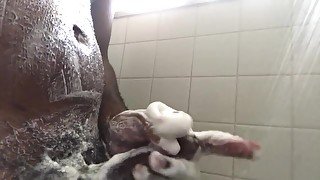 Washing This Amazing Big Sexy Dick For Future Wife