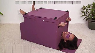 Tickle bondage girl