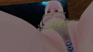 Lewd Facesitting PoV with ASMR and countdown in VRchat