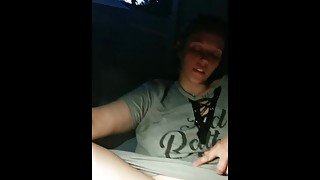 Finger Fucking And Fisting My Fat Juicy Pussy Outside 5AM. Neighbor Heard.