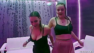 Titty Time In The Orgy Shower