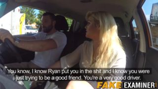 Driving examiner katy jayne fucking her big dicked student