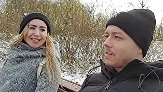 pickup in Russian! seduced a girl and fucked her in a hotel