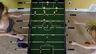 Strip Foosball has never looked so damn Hot