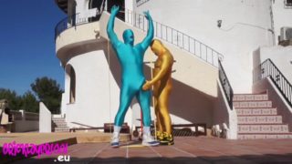 Zentai XXX Workout