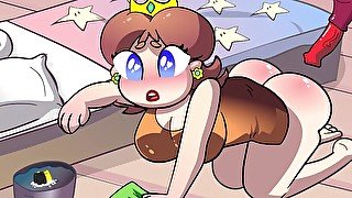 Super Mario Horse Dildo Porn 2D cartoon