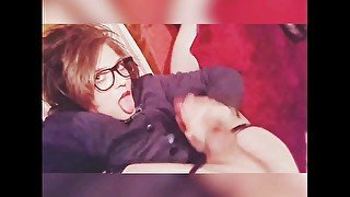 Crossdressers Self Facial Cute Cumshot Hattabi4ik