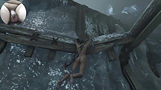 RISE OF THE TOMB RAIDER NUDE EDITION COCK CAM GAMEPLAY #3