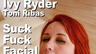 Ivy Ryder & Toni Ribas Suck Fuck Facial