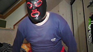 3 Lagen Latex mit Gasmaske