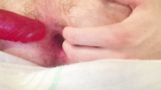 ANAL DILDO AND SUPER MOANING ORGASM