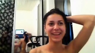 Amateur teen girlfriend full blowjob with facial shot