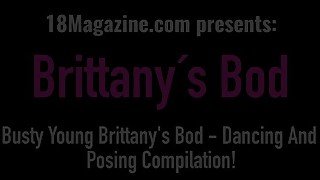 Best Clips Of Big Boobed Coed Brittany's Bod - Dancing And Teasing!