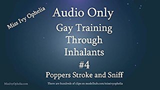 Audio Only - Inhalants Gay Training 4 - Imposed Bi Femdom JOI