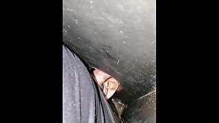 Big Cock back at the Glory hole