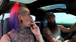 Chassidy Lynn - 4k, Smoking Milf, Public, Horny Milf Cant Wait To Pull Over And Fuck