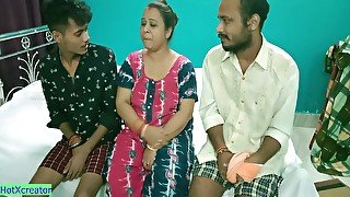 Aunty Shared! Hindi Latest Xxx Threesome Sex - Teaser Video