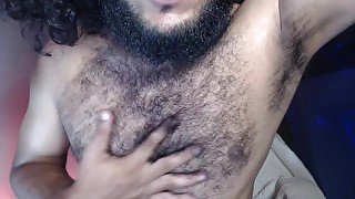 hairy boy moaning