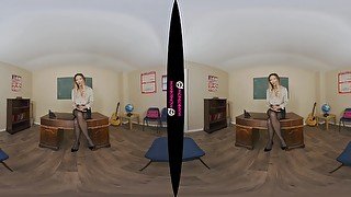 Teacher With A Toy featuring Natalia Forrest - WankitNowVR