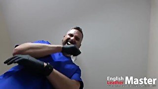 British Doctor humiliates you for circumcised cock & gives you hanjob PREVIEW