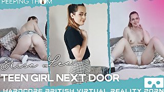 Teen Girl English Teen Solo Masturbation Vr