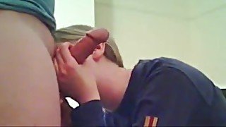 of girlfriend sucking my dick