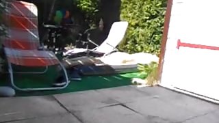 FUNNY FUCK IN THE GARDEN