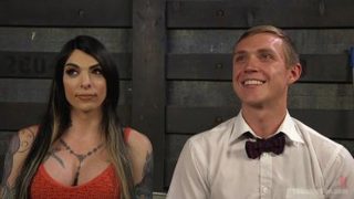 Hot Tattooed Bartender Ts Chelsea Marie Serves It Hard To Horny Patron