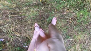 Masturbating Outdoors