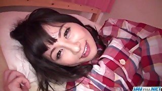 Dashing, Ayumi Iwasa, moans hard while enjoying hardcore sex