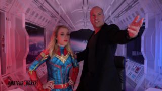 Captain Marvel gets Pounded by Lex Luther - Amateur Boxxx