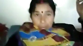 Youthful guy having sex with matured aunty