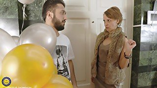 Gerda Ice - Happy Hairy Mature Party