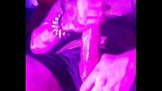 Public jerking off stiff veiny cock. You see this at your favorite club. wyd?