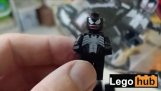 Venom Spiderman Lego car