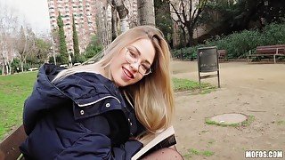 Selvaggia Erik Everhard Blonde Nerd Loves Public Fucking