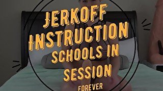 Jerk Off Instruction POV