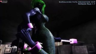 3d busty animated alien slut sex