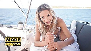 Open Water Titty Fuck And Bj With With Shalina Devine