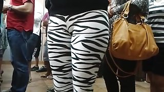 Amateur Leggings voyeur